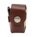Mini Portable Clip on Ball Holder Pouch Bag Hold 2 Balls Golfer Aid Tool Gift (Brown Random Accessories Color)