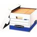 Bankers Box STOR/File Medium-Duty Storage Boxes FastFold Lift-Off Lid Letter/Legal Value Pack of 20 (0076315)