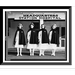 Historic Framed Print [Four American Red Cross nurses posed standing full-length in front of headquarters station hospital] 17-7/8 x 21-7/8