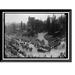 Historic Framed Print FRENCH COMMISSION TO U.S. PROCESSION DOWN 16TH STREET - 2 17-7/8 x 21-7/8