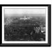 Historic Framed Print [D.C. Washington. Capitol. Exterior. 190? View from top of Washington Monument across wooded Mall; Smithsonian at right] 17-7/8 x 21-7/8