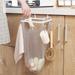 Skpblutn Tool Series Cabinet Garbage Rack Kitchen Garbage Bag Hanger Plastic Bag Shelf Bracket Storage Rack Mini Hooks for Hanging A