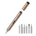 COFEST Lighter Lighter Screwdriver Set Charging And Windproof USB Electronic Lighting LED Supplementary Lighting Machine Gold