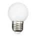 E27 Led Bulbs - E27 1w Pe Frosted Led Globe Colorful White/Red/Green/Blue/Ylellow Lamp 220v -1PCs(white)