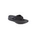 Women's Splendor Sandal by Skechers in Black Medium (Size 8 M)