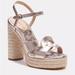 Coach Shoes | Coach Talina Espadrille Platform Sandal Champagne 8 | Color: Tan | Size: 8