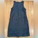 J. Crew Dresses | Jcrew 100% Linen Black Shift Dress Size Xxs | Color: Black | Size: Xxs