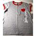 Disney Shirts & Tops | Disney Kids Size Xl (14) 101 Dalmatians Gray T-Shirt New With Tags | Color: Gray/Red | Size: Xlg
