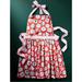 Anthropologie Kitchen | Anthropologie George & Viv Holiday Cookie Apron | Color: Pink/Red | Size: 36"L, 31"W