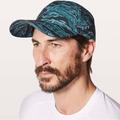 Lululemon Athletica Accessories | Lululemon Athletica Lightspeed Run Hat Tiger Camo Multi Blue Os Baseball Cap | Color: Blue | Size: Os