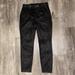 Free People Pants & Jumpsuits | Free People Faux Suede Vegan Skinny Pull On Pant Women Medium Black Legging | Color: Black | Size: M