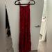 Free People Dresses | Free People Intimately Women's New Red Combo Garden Party Tiered Maxi Dress | Color: Red | Size: S