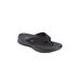 Women's Splendor Sandal by Skechers in Black Medium (Size 7 M)