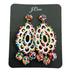 J. Crew Jewelry | J Crew Beaded Crochet Statement Earrings | Color: Blue/White | Size: Os