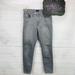 J. Crew Jeans | J Crew Women High Rise Skinny Jeans Ash Gray Stretch Denim Jeans Pockets Sz 28 | Color: Gray | Size: 28