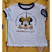 Disney Shirts & Tops | Disney 50th Anniversary Minnie Castle T Shirt Girls L (Runs Small) White Blue | Color: White | Size: Mg