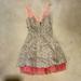 Free People Dresses | Free People Spring Dress | Color: Blue/Pink | Size: 4