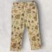 Ralph Lauren Pants & Jumpsuits | Lauren Ralph Lauren Paisley Print Pants Women Size 12 Stretch Chino | Color: Tan | Size: 12