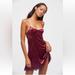 Free People Dresses | Free People Cheeky Velvet Slip | Dress | Size Small | Color: Purple | Size: S