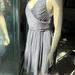 J. Crew Dresses | J Crew Silk Chiffon Grey Dress | Color: Gray | Size: 12p