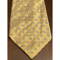 J. Crew Accessories | J. Crew Gold With Blue Bubbles Hand Made 100% Silk Men’s Neck Tie Made In Usa | Color: Blue/Gold | Size: Os