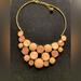 Kate Spade Jewelry | Kate Spade “Smell The Roses” Statement Collar Necklace | Color: Gold/Orange | Size: Os