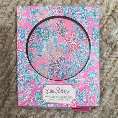 Lilly Pulitzer Cell Phones & Accessories | Lilly Pulitzer Wireless Charging Pad New In Box | Color: Gold | Size: Os