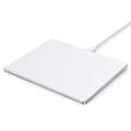 seenda Wired, External Aluminium Trackpad with Multi-Touch Navigation, High Precision Touchpad with Cable for Windows 11/10, Computer/Laptop, White & Silver