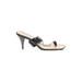 Anne Michelle Sandals: Black Shoes - Women's Size 8