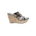 Italian Shoemakers Footwear Wedges: Gold Shoes - Women's Size 37