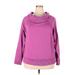 Nine West Sweatshirt: Purple Tops - Women's Size 2X-Large