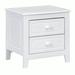 Red Barrel Studio® Stecy Nightstand Wood in White | 19.7 H x 19.3 W x 15.6 D in | Wayfair 703D4A5C8B2E4AB598216B9763D6912A