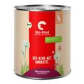 Lot Herrmann's Menu Bio / Menu Sensitive 24 x 800 g pour chien - bœuf bio, carottes bio, amarante bio