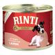 Boîtes RINTI Gold 10 x 85 g pour chien + 2 boîtes offertes ! - bouchées d'agneau