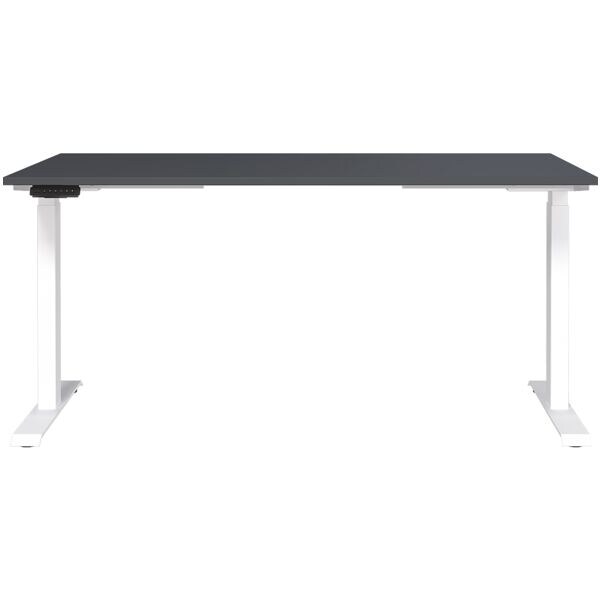 Germania-Werke Schreibtisch höhenverstellbar (elektrisch) »Jet« 160 cm grau, 160x120x80 cm