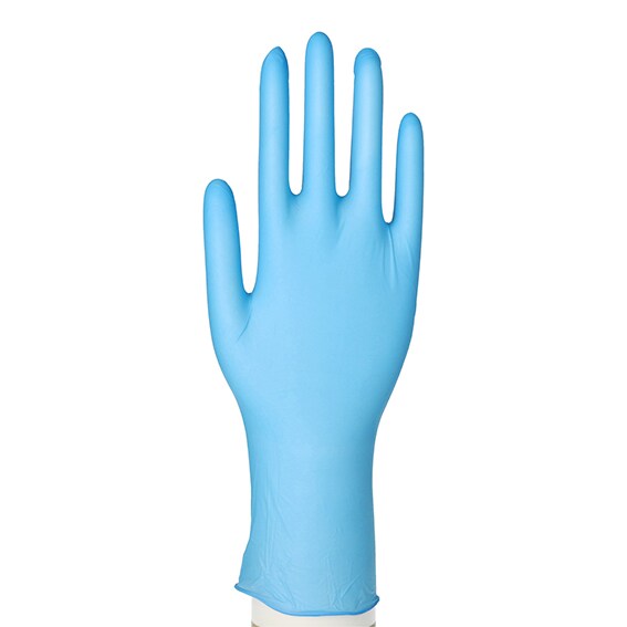 100 Medi-Inn® PS Handschuhe Nitril puderfrei Long blau Größe XL Image