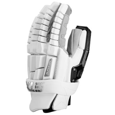 STX Surgeon RZR 2 Lacrosse Goalie Gloves White