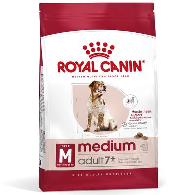4kg Medium Adult 7+ Royal Canin Dry Dog Food