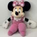 Disney Toys | Disney Minnie Mouse 16" Medium Stuffed Animal/Plush, Pink White Polka Dot Dress | Color: Black/Pink | Size: 16"