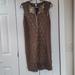 Anthropologie Dresses | Like New Anthropologie Tiny Dress Sequin Size 8 Beautiful Dress | Color: Gold/Tan | Size: 8