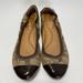 Coach Shoes | Coach Wanda Signature Logo Patent Flats Brown Tan Size 8.5b | Color: Brown/Tan | Size: 8.5