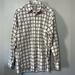 Burberry Shirts | Burberry London Men’s Checkered Button-Down Cotton Long Sleeve Shirt | Color: Black/White | Size: M