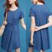 Anthropologie Dresses | Anthropologie Holding Horses Blue Paula Knot Dress L | Color: Blue | Size: L