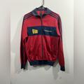 Adidas Jackets & Coats | 'I Love Barcelona' Training Football Jacket Adidas Track Top Jersey Size M | Color: Blue/Red | Size: M