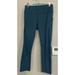 Athleta Pants & Jumpsuits | Athleta Leggings Capri High Rise Active Yoga Performance Stretch Womens St | Color: Blue | Size: St