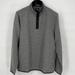 J. Crew Shirts | J.Crew Fleece Men's Pullover Sweatshirt Ribbed Gray Size L New | Color: Black/Gray | Size: L