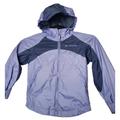 Columbia Jackets & Coats | Columbia Jacket Girls Size 4-5 Xxs Rain Coat Full Zip Outdoors Kids Hooded | Color: Blue | Size: 4g