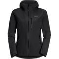 JACK WOLFSKIN Damen Funktionsjacke GO HIKE JACKET W, Größe XS in Schwarz