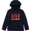 HELLYHANSEN Kinder Funktionsjacke K HH LOGO HOODIE, Größe 5 in Blau