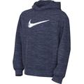 Nike Unisex Kinder Top K Nk Tf Multi+ Po Hoodie Hbr, Midnight Navy/Diffused Blue/White, FD3893-410, XL